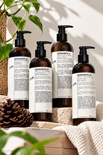 Le Labo Bergamote 22 Shampoo + Conditioner + Body Lotion + Shower Gel 480 ml