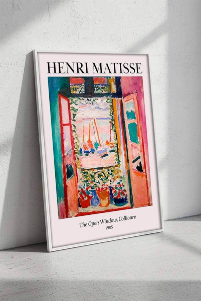duvarz Henri Matisse The Open Window Collioure Modern Sanat Çerçeveli Tablo S...