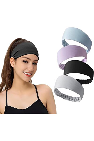 ELEPHANTBOAT ® 4 Pack Sports Headbands for Men & Women, Moisture Wicking Swea...