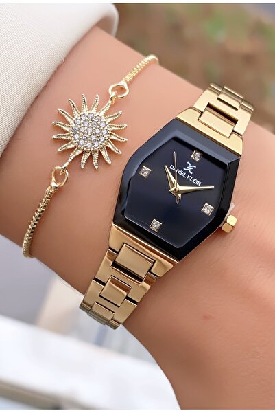 Daniel Klein Brand Original - Gold Color- 2 Year Warranty Women Wrist Watch -...