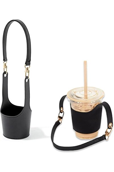 Tazweeq Coffee Cup Holder, Black Tea Cup Protective Sleeve, Water Bottle Hold...