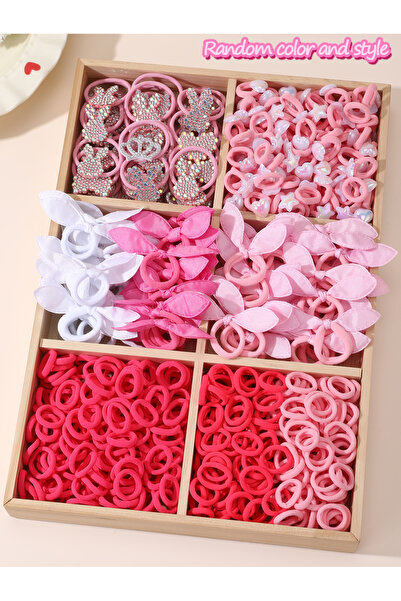 Take Two By Styli 120-Piece Flower Hair Ties Set