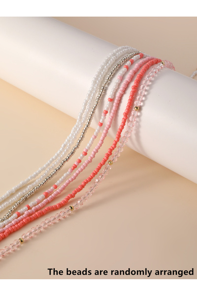 Take Two By Styli Set Of 7 - Beaded Necklace