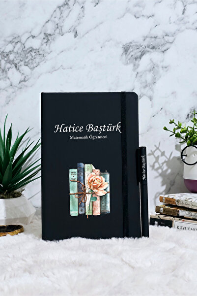 GUPSE Kişiye Özel Kitap ve Çiçek Tasarımlı Öğretmenler Gününe Özel Hediye Aja...