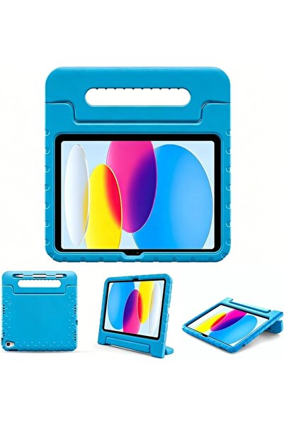 Procases ProCase Kids Case for iPad 11th/10th Gen, Pencil Holder, Blue
