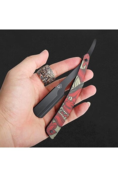 GENERAL Professional Straight Edge Razor with 100 Individual Straight Edge Ra...