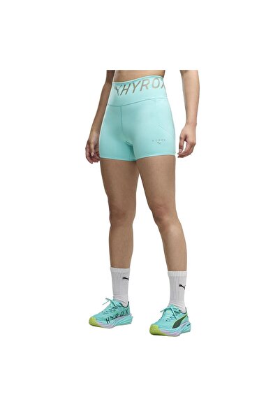 Puma 529151-20 X Hyrox W Pwrmode 4 Inch Short Tight Women's Leggings Green