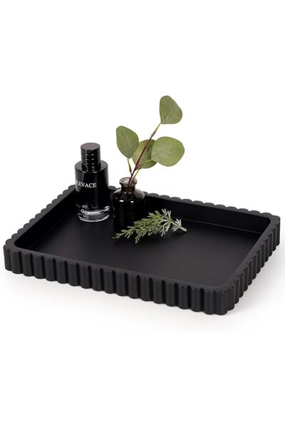 Tazweeq Concrete Decorative Tray Coffee Table 24x10x1.8cm