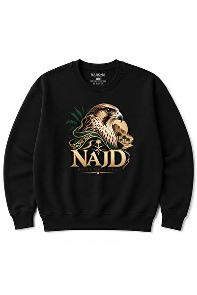 Rabona Fashion Φούτερ με σχέδιο Αραβικό Γεράκι  "Najd Desert Soul "