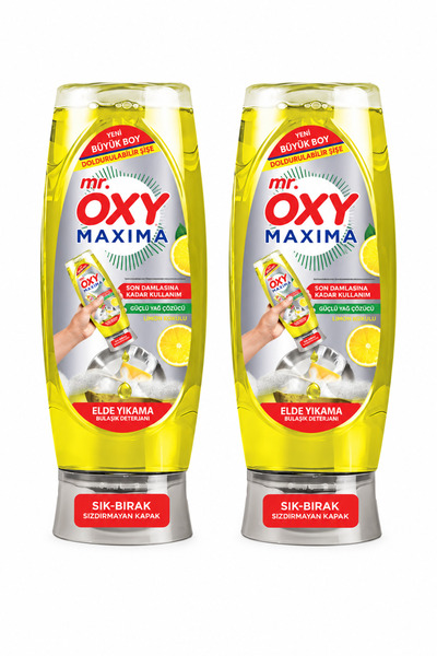 Oxy Mr Limonlu Bulaşık Detarjanı 2x650 ml