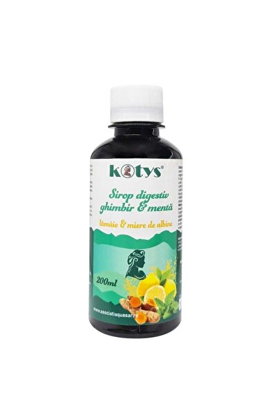 kotys Sirop Digestiv Ghimbir și Mentă 200ml