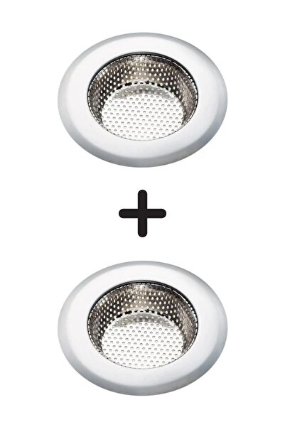 Mithra Life 2 Pieces Large Size Stainless Steel Sink Strainer 11.5 cm Mit1357