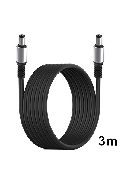 Choice 3M DC Cable DC5521 to DC5521 Power Extension Cable DC5521 Male to Male...