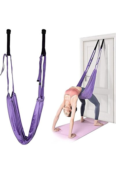 Arabest Waist Back Leg Stretch Strap, Adjustable Yoga Resistance Band, Leg St...