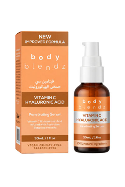 body blendz Bodyblends vitamin c & hyaluronic acid facial serum - 30ml