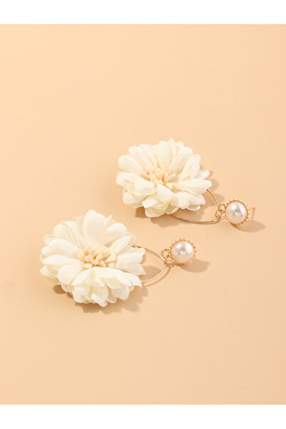 Take Two By Styli Flower Dangle Earrings
