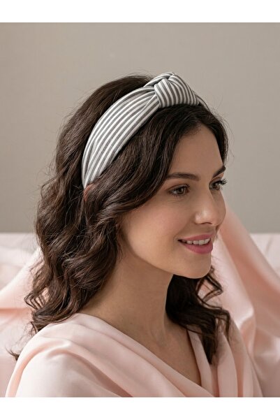 MOJOMIX Handmade Black and White Color Striped Fiber Filled Fabric Crown Buck...