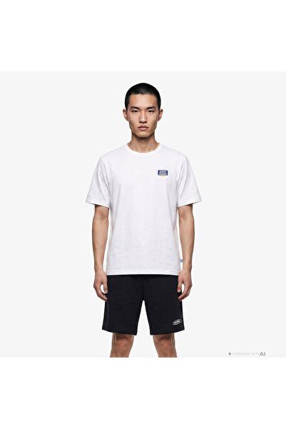 Anta Serve Smash Repeat Erkek Beyaz T-Shirt