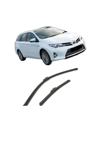 Bosch Set of 2 windscreen wipers for TOYOTA AURIS Estate (_E18_) 2013-2015,