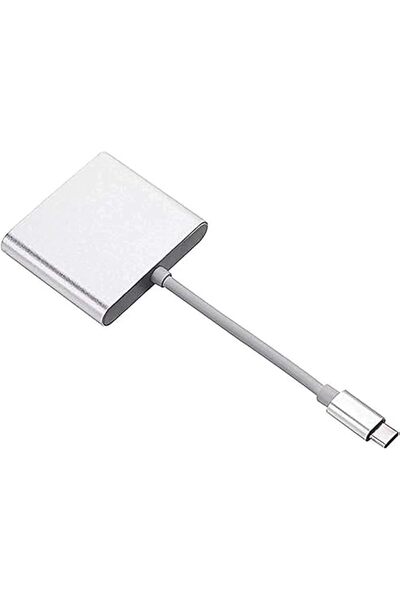 Other محول USB C إلى HDMI بدقة 4K، كابل محول من النوع C USB 3.0 لأجهزة ماك بو...