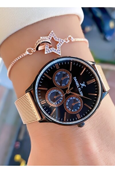 Daniel Klein Brand Original - Rose Gold Color- 2 Year Warranty Women Wrist Wa...