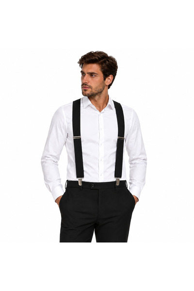 Erkek Ayarlanabilir Pantolon Askısı
