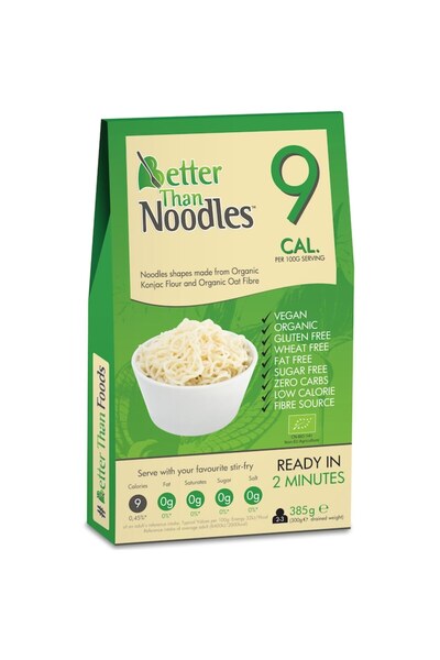 Better than Foods Νουντλς Κόντζακ, Καλύτερα από τα Τρόφιμα, 385γρ.