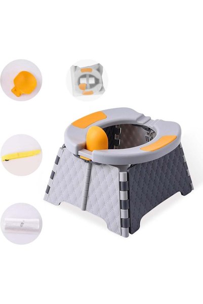 Arabest Portable Foldable Travel Potty for Toddlers,Toilet Training Seat,Supp...