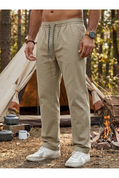 Take Two By Styli Men Casual Straight Leg Pants