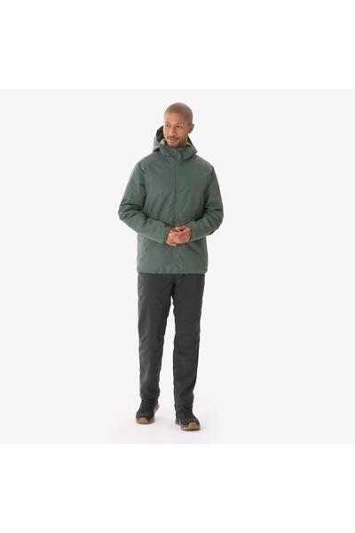 Decathlon Quechua Erkek Outdoor Su Geçirmez Kar Montu/Kışlık Mont - Yeşil - N...