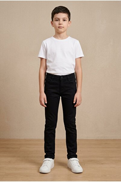 OEM Pantaloni moderni pentru copii, croiala slim si aspect tineresc pentru or...
