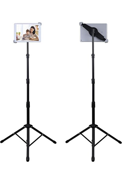 TERRIFI Tripod Stand for iPad, Height Adjustable Floor Stand, Flexible Tablet...