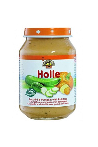 Holle Βιολογικός Πουρές, Κολοκυθάκι, κολοκύθα και πατάτες, 190 γρ.