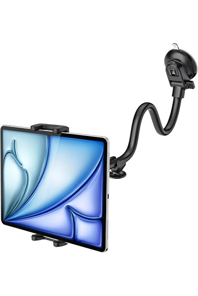 GENERAL Tablet Holder for Car Windshield, Long Arm Truck Tablet Holder, Windo...
