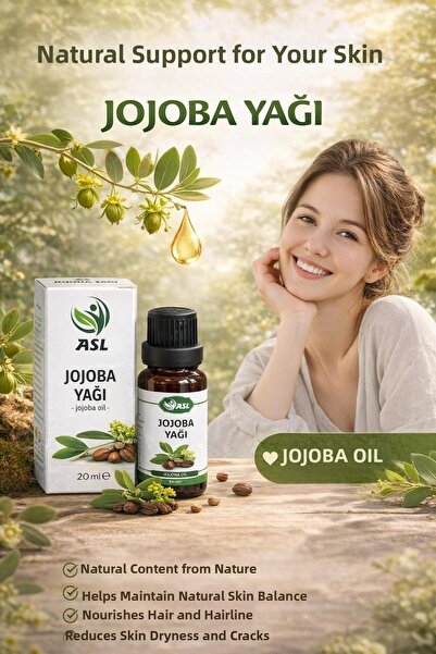 Generic Brand زيت الجوجوبا الطبيعي النقي 100% 20 مل - زيت موازن لدهون البشرة،...