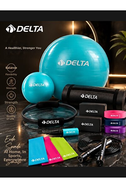 Delta 14-Piece Multi-Purpose Pilates and Yoga Equipment Set