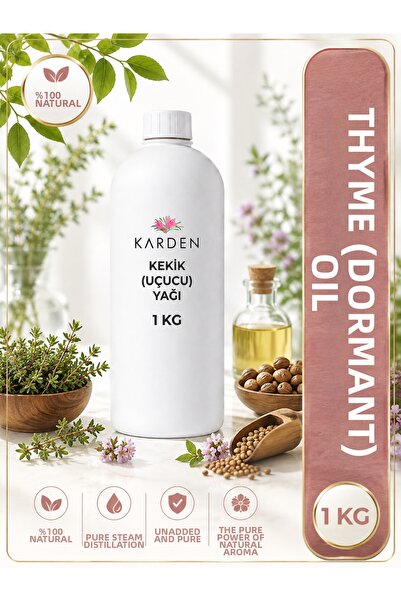 Karden Thyme Oil 1 kg – Thyme Essential Oil – Thyme Oil – Natural Herbal Oil ...