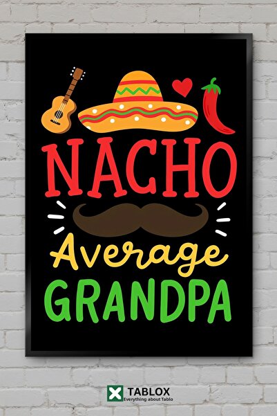TABLOX Cinco de Mayo Grandpa Mexican Holiday Αφίσα Παππού με Μεξικάνικο θέμα,...