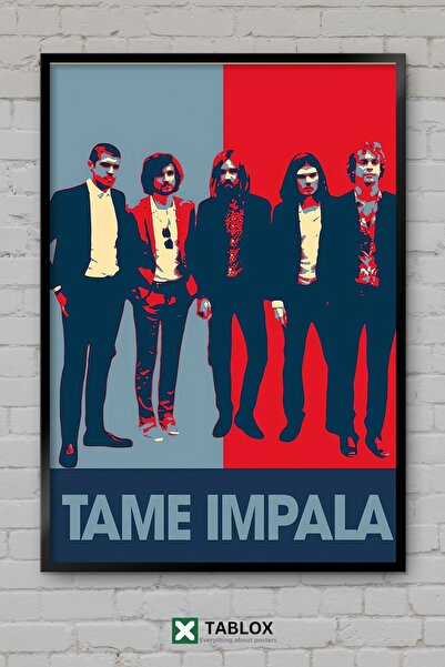 TABLOX Tame Impala Ροκ Ψυχεδελική Μουσική Ομάδα Καλλιτεχνών Διακοσμητικός Πίν...