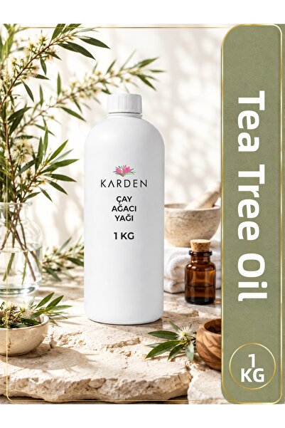 Karden Tea Tree Oil 1 kg – Tea Tree Oil – Melaleuca Alternifolia – Tea Tree E...