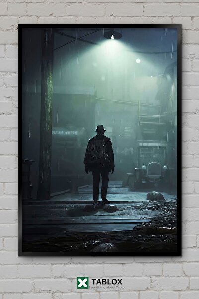 TABLOX The Sinking City Game Horror Mystery Lovecraft Frame View Decorative M...