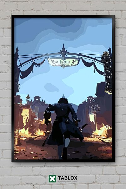 TABLOX Lies Of P Game Pinocchio Action Gotical Souls Frame View Decorative MD...