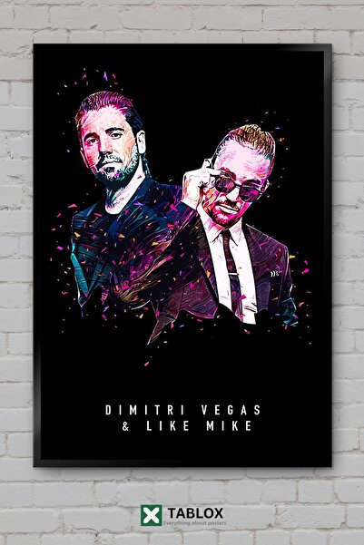 TABLOX Dimitri Vegas Like Mike Dj Duo Edm Μουσική Ηλεκτρονική Μουσική με πλαί...
