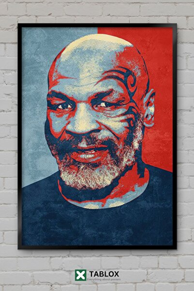 TABLOX Mike Tyson Boxer Sports Legend Champion Punch Frame Appearance Decorat...