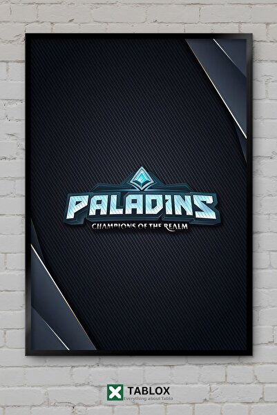 TABLOX Paladins Game Knight Action Φανταστικό διακοσμητικό τραπέζι MDF με εμφ...