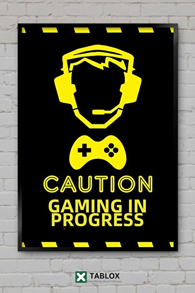 TABLOX Gaming Gamer Παιχνίδια Ρετρό Αφίσα Διακοσμητικό Πλαίσιο Τέχνης Διακοσμ...