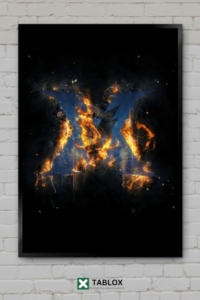 TABLOX Kingzone Dragonx League of Legends Esports Team Framed Decorative Mdf ...