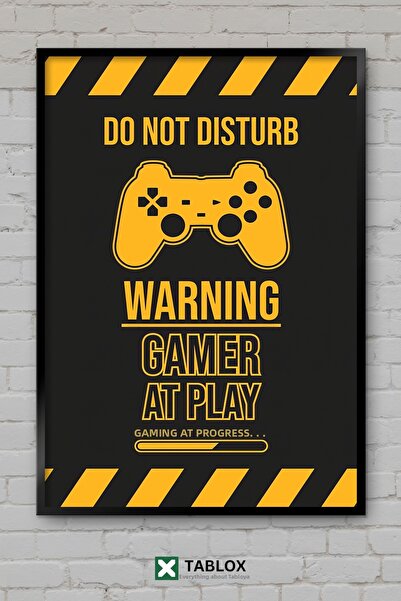 TABLOX Πινακίδα Gamer At Play, Πινακίδα Gamer Gaming, Ρετρό Πινακίδα Αφίσας, ...
