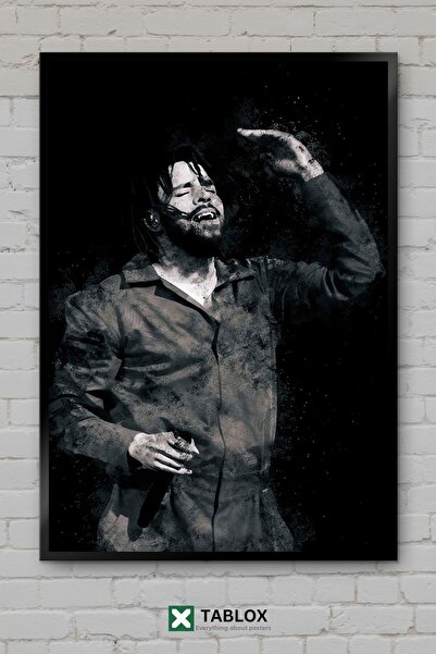 TABLOX J Cole Jermaine Lamarr Ράπερ Ράπερ Μουσική Τραγούδι Κορνιζαρισμένο Δια...