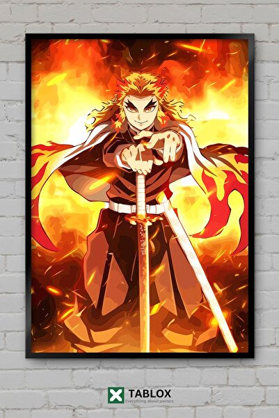 TABLOX Κιοτζούρο Ρενγκόκου Demon Slayer Anime Manga Χαρακτήρας με εμφάνιση πλ...